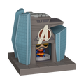 Avengers: Doomsday - Red Guardian with Avengers Tower Funko Bitty Pop! Town display view