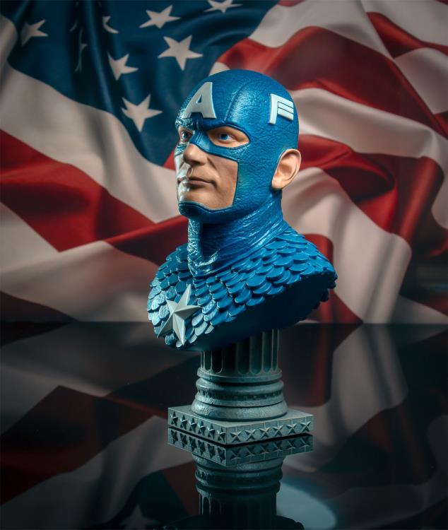 Marvel Legends in 3D Captain America 1/2 Scale Limited Edition Bust