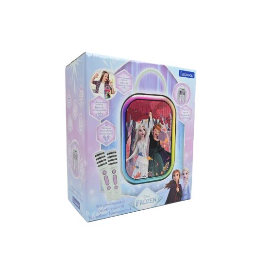 Disney Frozen Bluetooth Karaoke Speaker & 2 Wireless Microphones