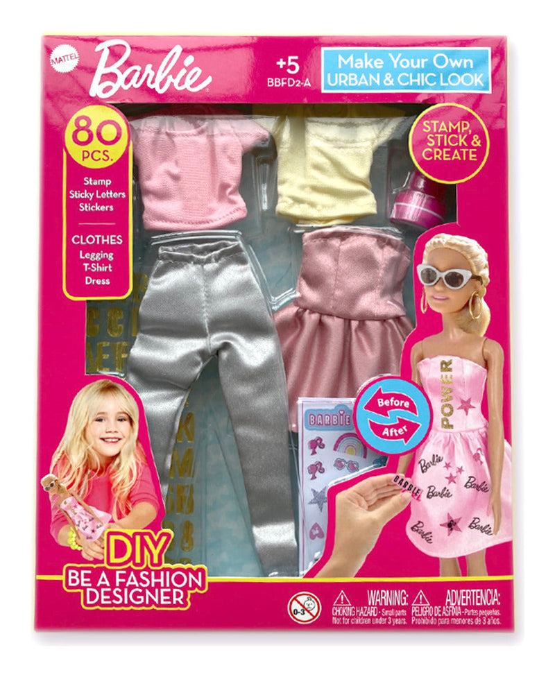 Barbie Make Your Own Urban & Chic Outfit, product detail