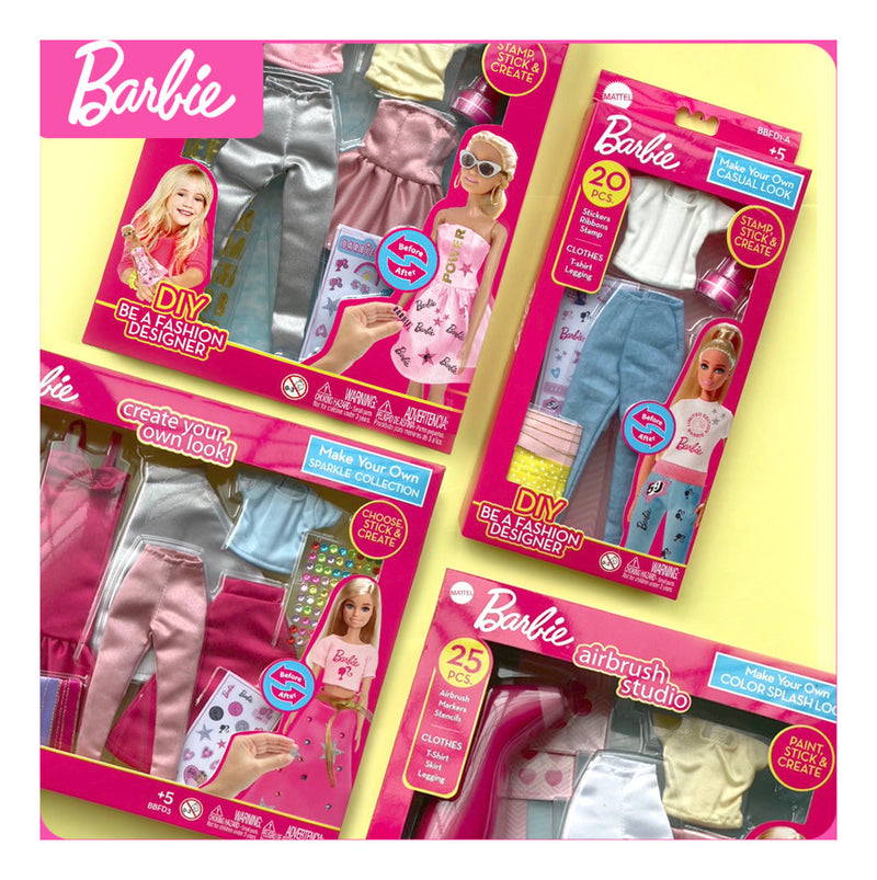 Barbie Make Your Own Urban & Chic Outfit, showing reverse