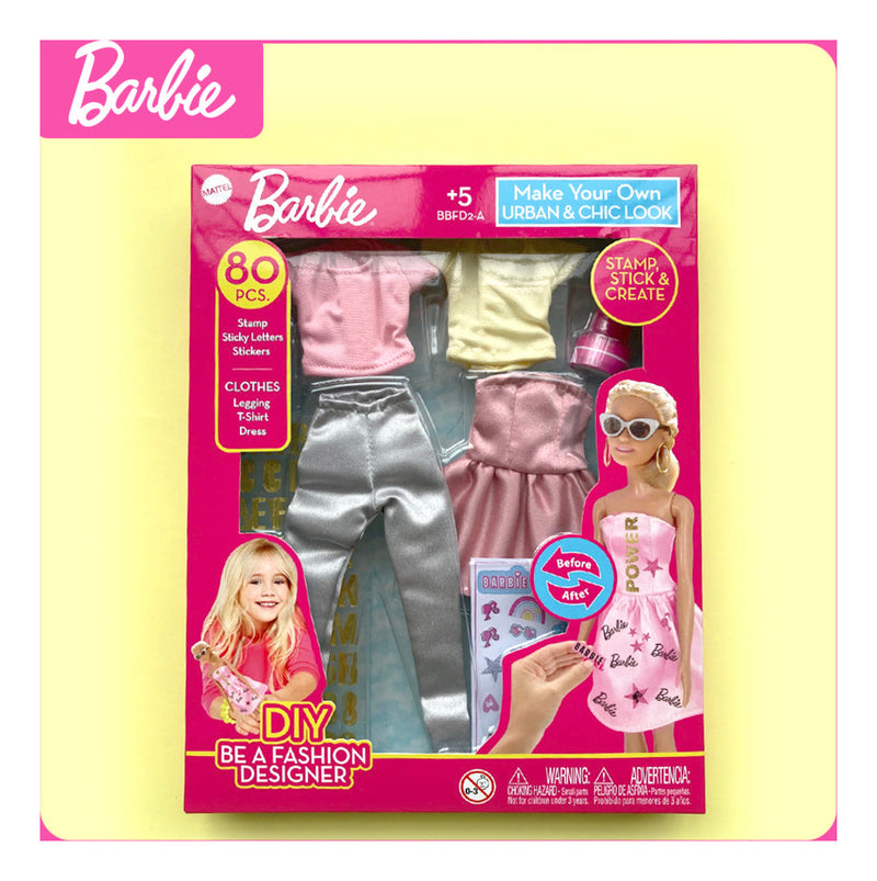 Barbie Make Your Own Urban & Chic Outfit, alternate view