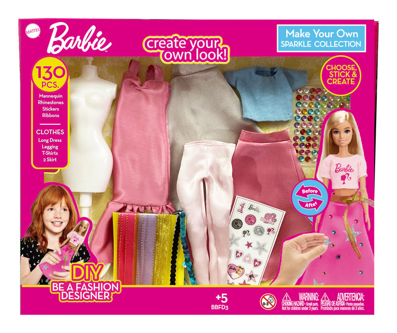 Barbie Make Your Own Outfit - Sparkle Collection, close-up detail