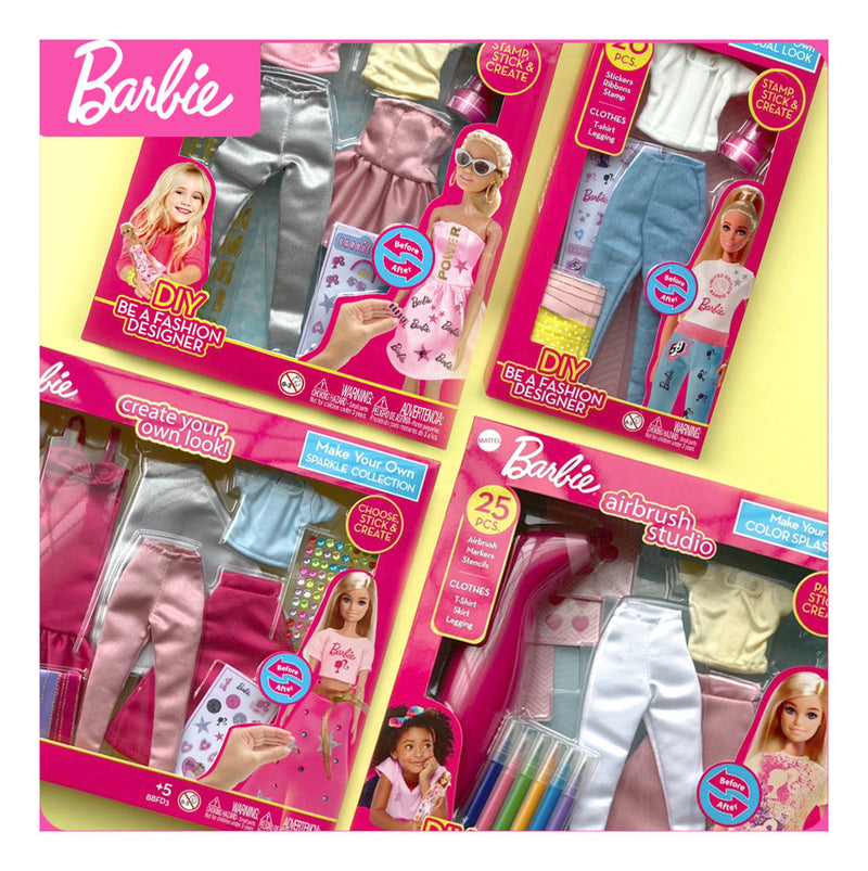 Barbie Make Your Own Outfit -Colourful Splash Look, alternate view