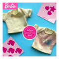 Barbie Make Your Own Outfit -Colourful Splash Look, side angle