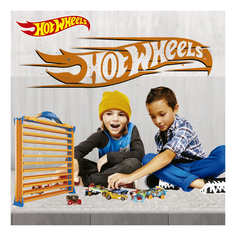Hot Wheels Rack N Track Car Case, size reference