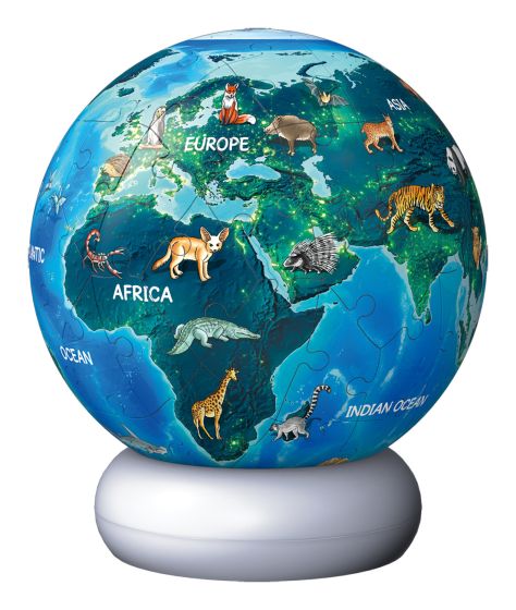 Earth at Night 3D Puzzle Night Light