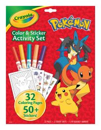 Pokemon Colour and Activity Kit