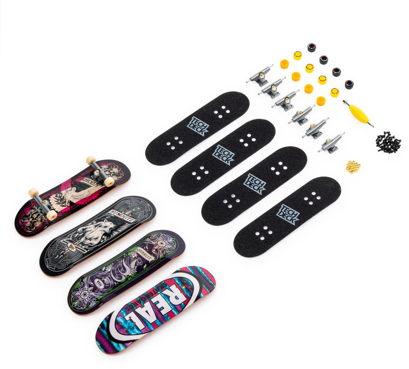 Tech Deck 96mm Fingerboard 4-Pack Assorted - Image