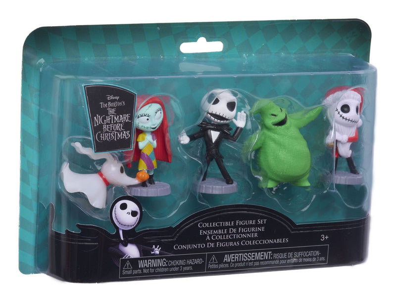 The Nightmare Before Xmas 5 Pack Collectible Figure Set - Image