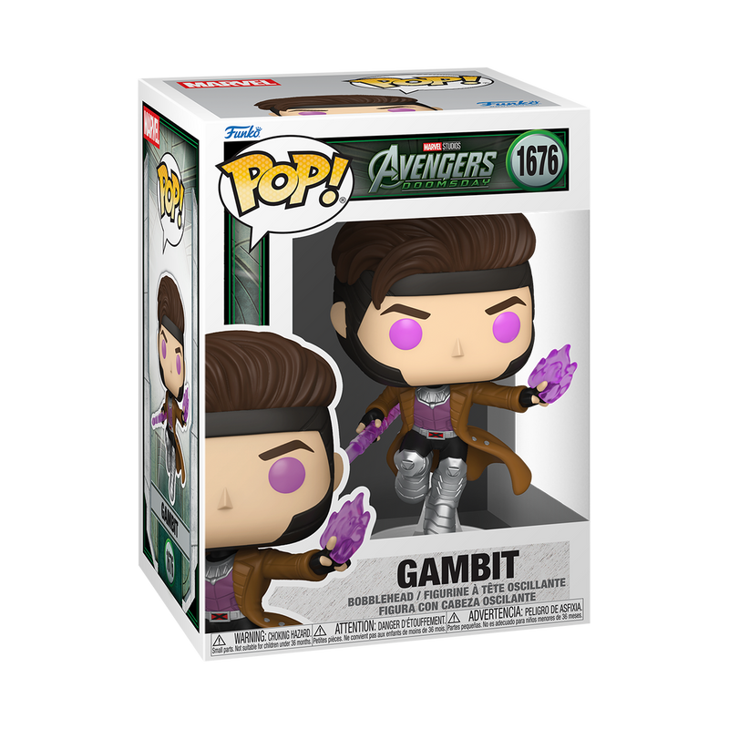 Avengers: Doomsday - Gambit Funko Pop! Vinyl Figure packaging view