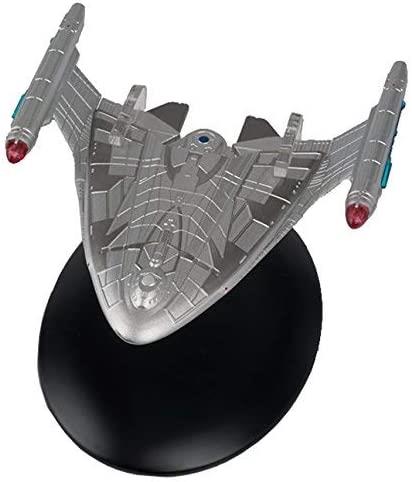 United Earth Starfleet Warp Delta Model Diecast Ship Window Box (Eaglemoss / Star Trek), alternate view