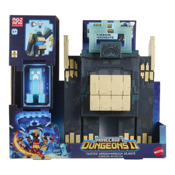 Minecraft Dungeons II Twisted Warden Figure