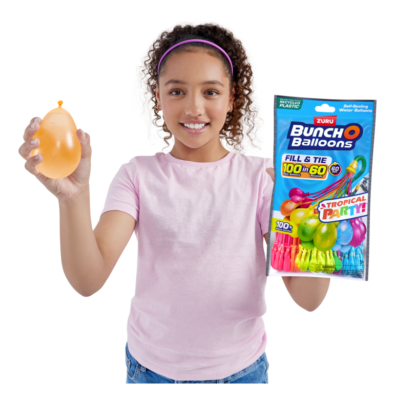 Bunch O Balloons Tropical Party 3 Pack Assorted - Image