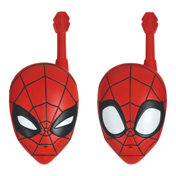 Spider-Man 3D Walkie Talkies