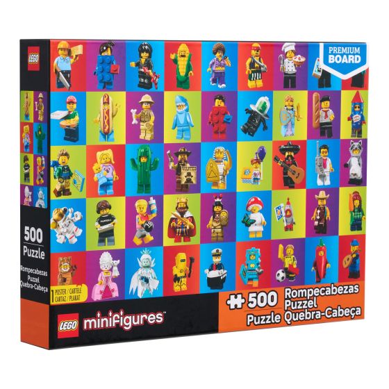 Lego Minifigures Collage Puzzle Asst (500pcs) (Case of 4)