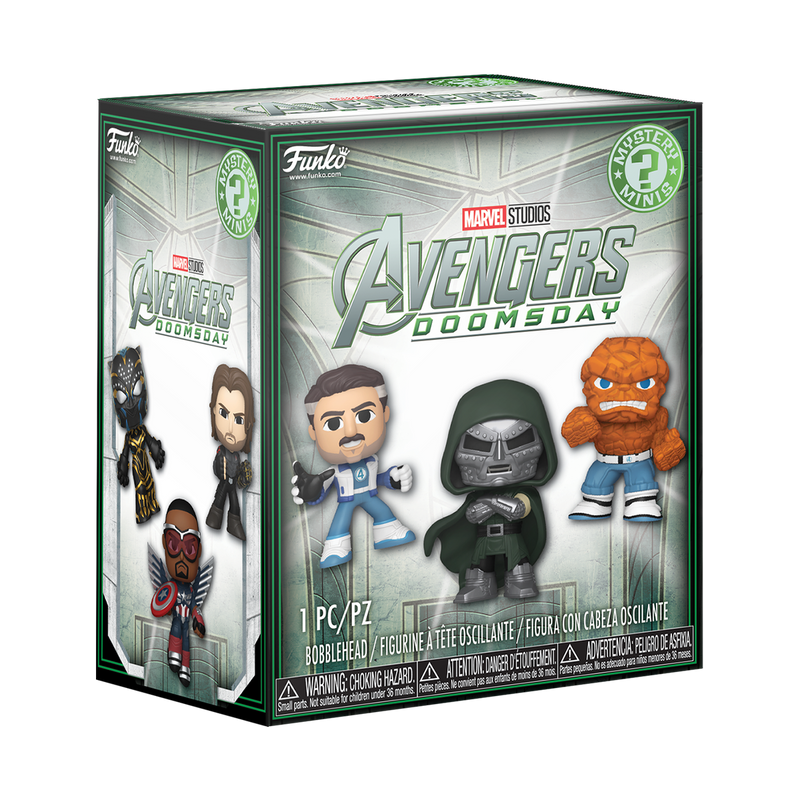 Avengers: Doomsday Funko Mystery Minis Blind Box packaging view