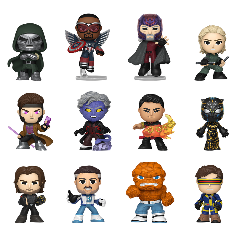 Avengers: Doomsday Funko Mystery Minis Blind Box character line-up