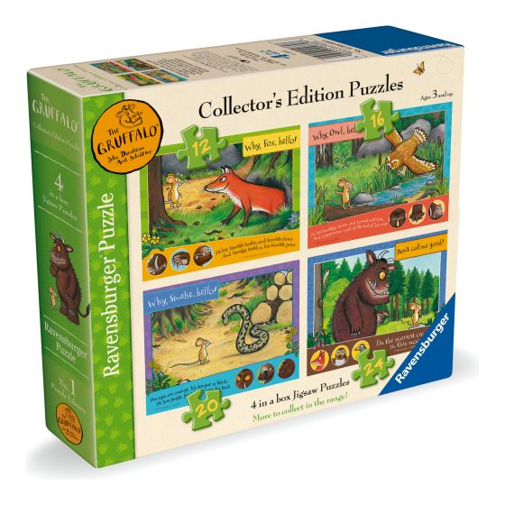 Gruffalo & Friends The Gruffalo 4 in a Box Jigsaw Puzzles