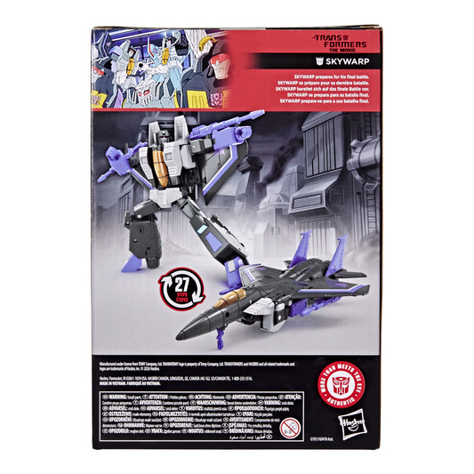 Transformers Studio Series The Transformers: The Movie Voyager Class Skywarp (Case of 3)