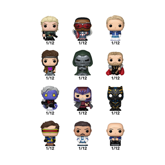 Avengers: Doomsday Mystery Bitty Pop! Blind Pack character line-up