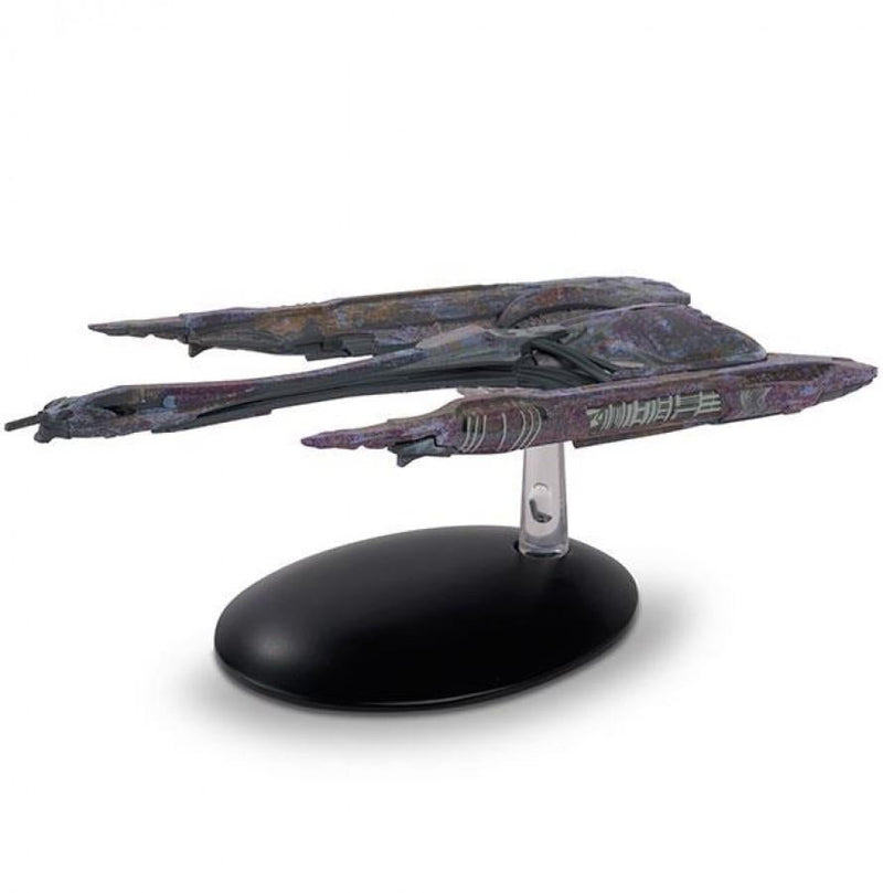 Klingon QOJ Class Discovery Ships Model Diecast Ship (Eaglemoss / Star Trek), rear view