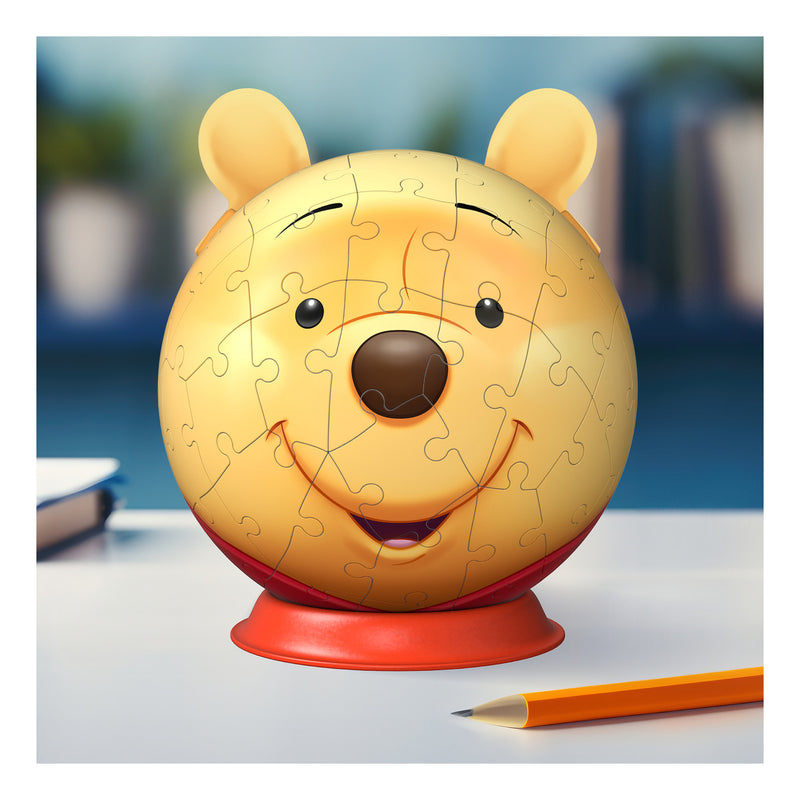 Winnie the Pooh with Ears 72 Piece 3D Puzzle Ball