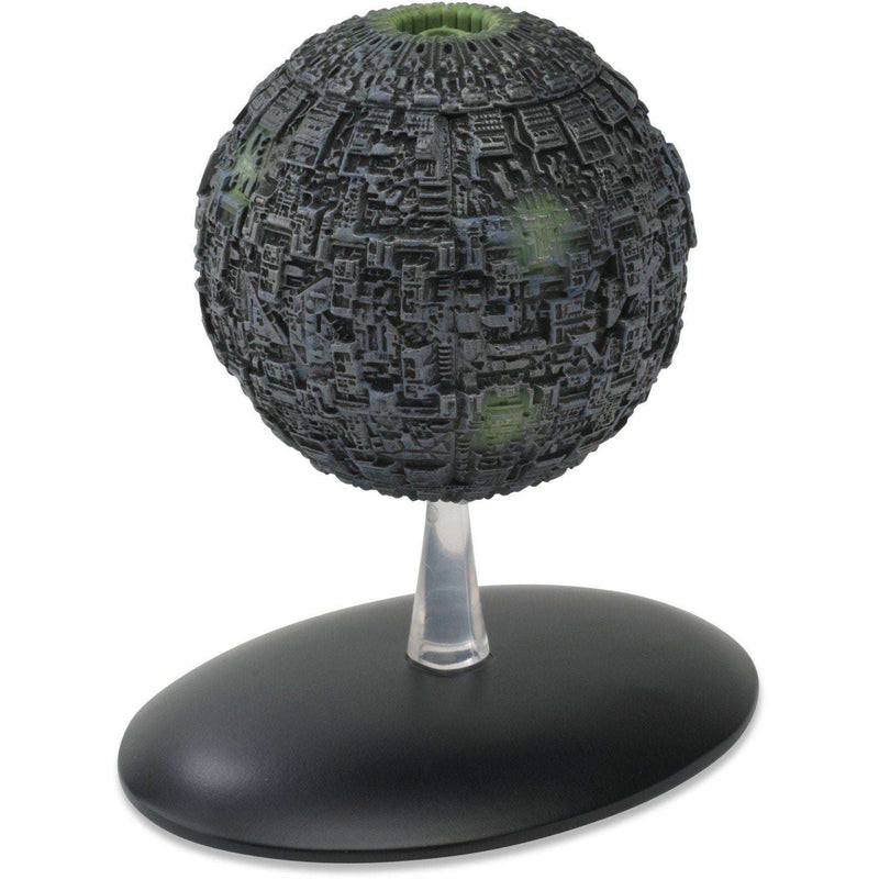 Borg Sphere Model Die Cast Ship (Eaglemoss / Star Trek), side angle