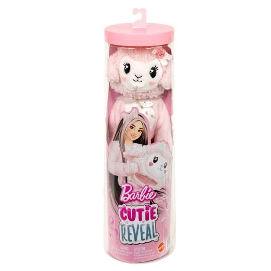 Barbie Cutie Reveal Doll: Sweet Bows Pink Lamb