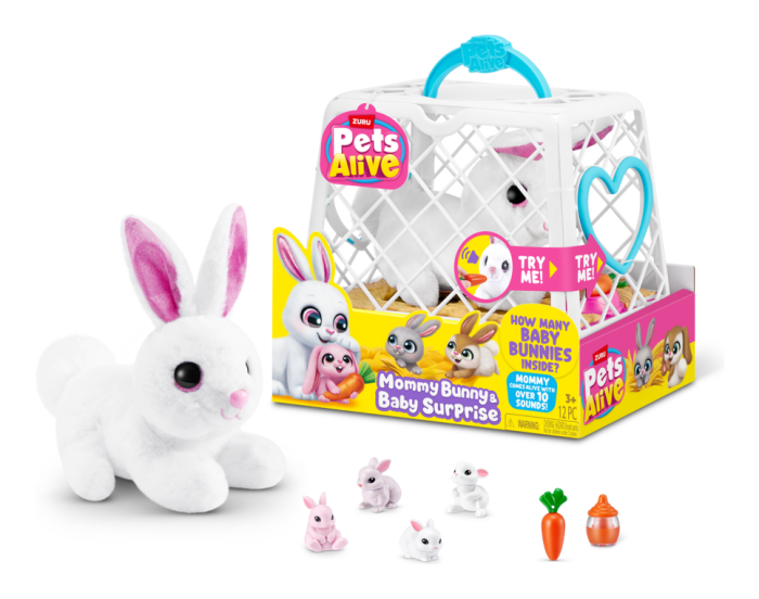 Pets Alive Mama Bunny & Baby Surprise.