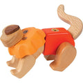 Small Foot Wooden Dino Lion