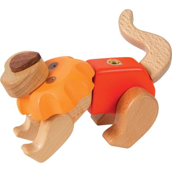 Small Foot Wooden Dino Lion