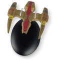 Irina's Racing Ship (Terrellian Racer) Model Die Cast Ship (Eaglemoss / Star Trek), side angle
