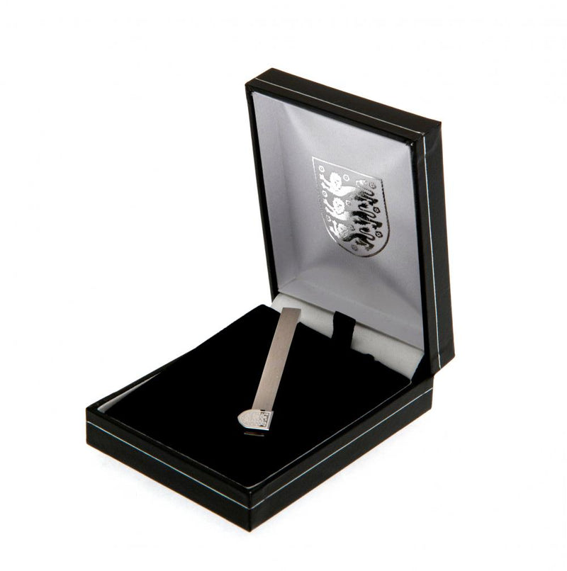 England FA Stainless Steel Tie Slide, side angle