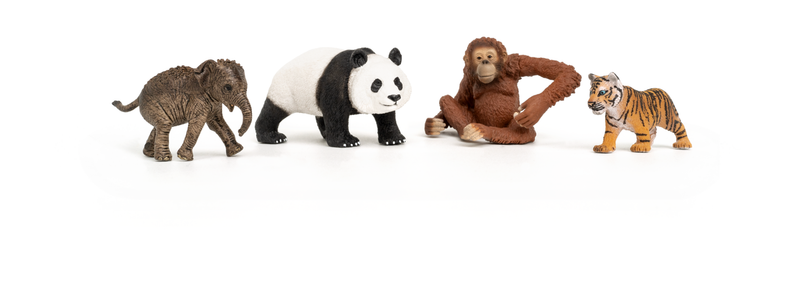 Schleich - Wild Life "Asia" Starter Set - Image