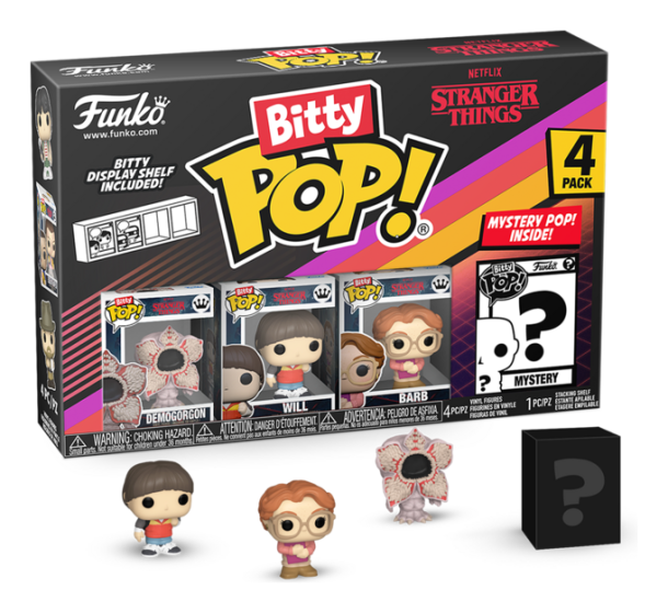 Bitty Pop! Stranger Things Demogorgon 4 Pack