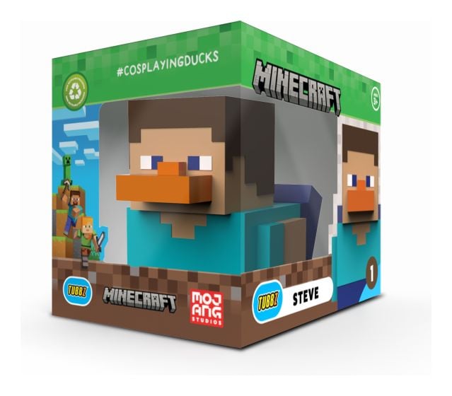 Minecraft Steve Boxed Tubbz