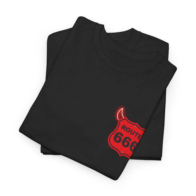 'Highway to Hell' Lyric T-Shirt, side angle
