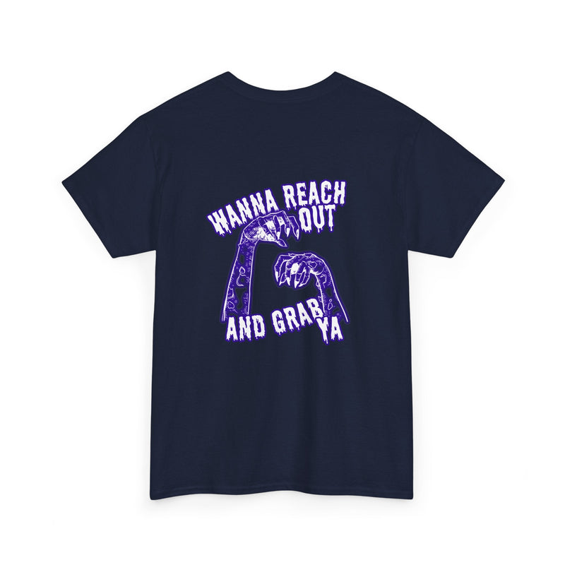 'Abracadabra' Halloween Band Lyric T-Shirt, showing reverse