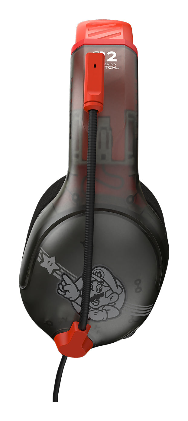 Turtle Beach Airlite Fit Mario Star Wired Headset for Nintendo Switch 2 packaging view