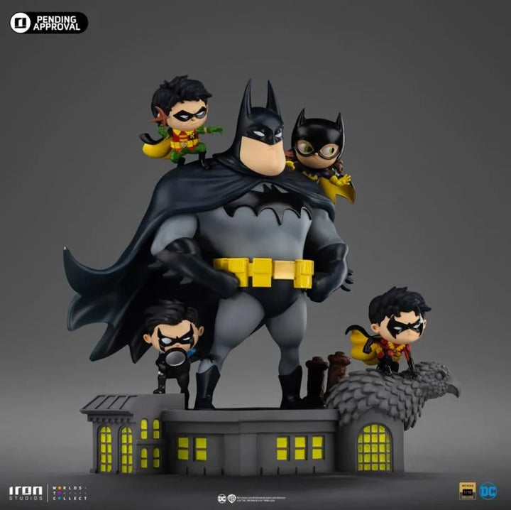 Iron Studios DC Comics Animated Icons Batman Family 1/10 Deluxe Art Scale Statue