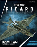 Romulan Warbird 2399 Model Diecast Ship Picard Universe (Eaglemoss / Star Trek), rear view