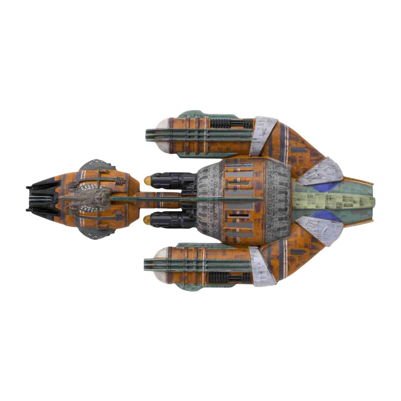Krenim Warship Model Die Cast Ship (Eaglemoss / Star Trek), size reference
