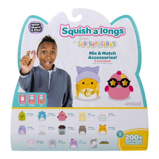 Squishalongs - 14 Pack (Style 2) W7