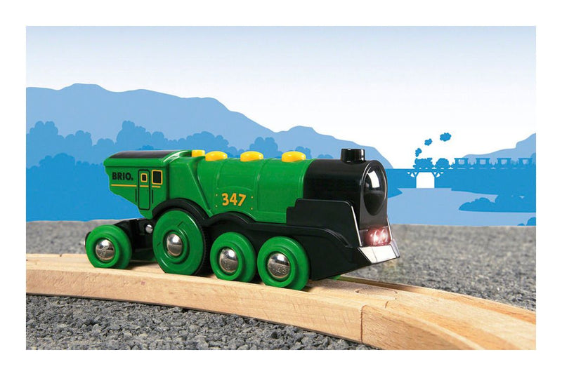 Brio World Big Green Action Locomotive - Image