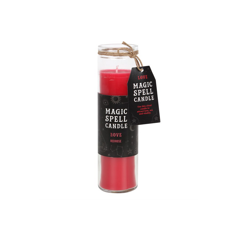 Rose 'Love' Spell Tube Candle