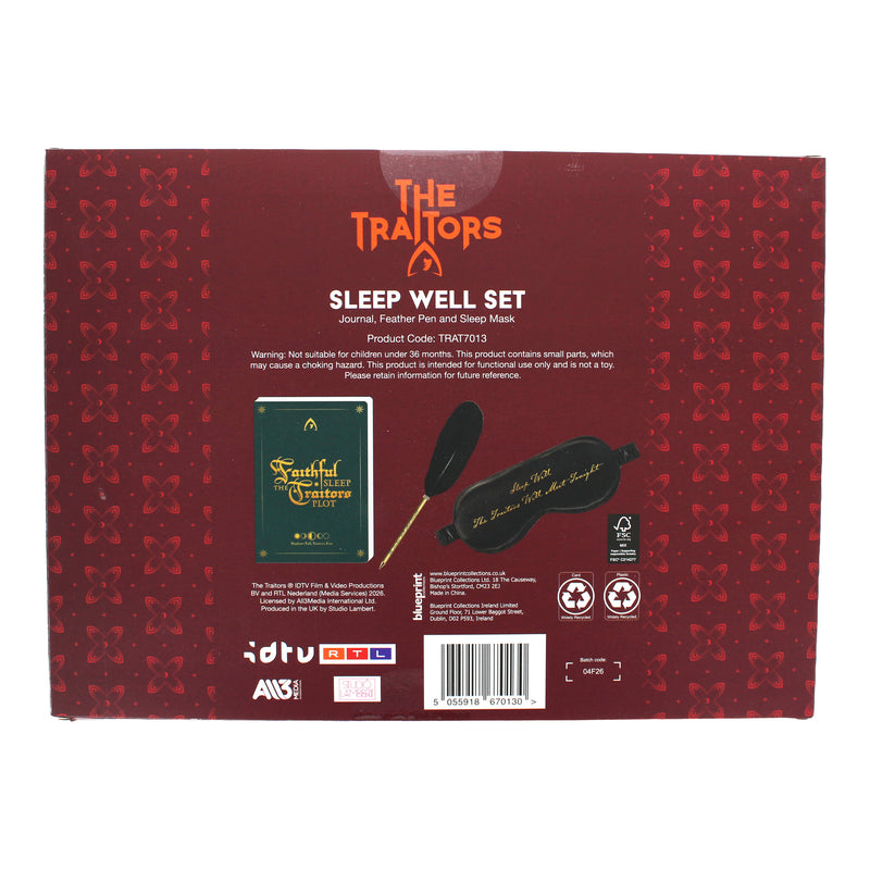 Traitors Sleep Well Set