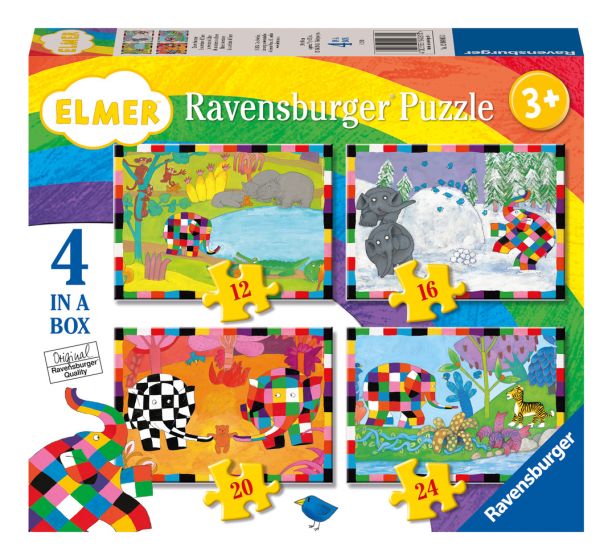 Elmer 4 in a Box Puzzle