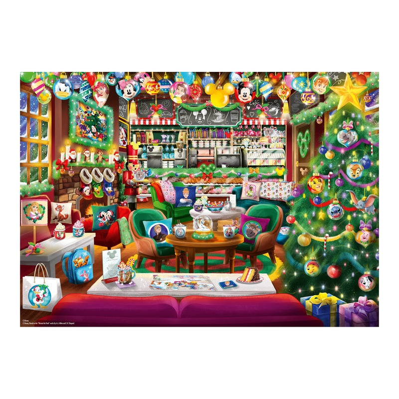 Disney Christmas Cafe 1000 Piece Jigsaw Puzzle