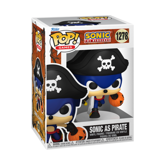 Pop! Vinyl - Sonic The Hedgehog - Sonic as Pirate